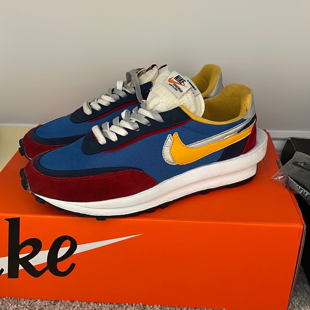 Nike sacai waffle sneakers
